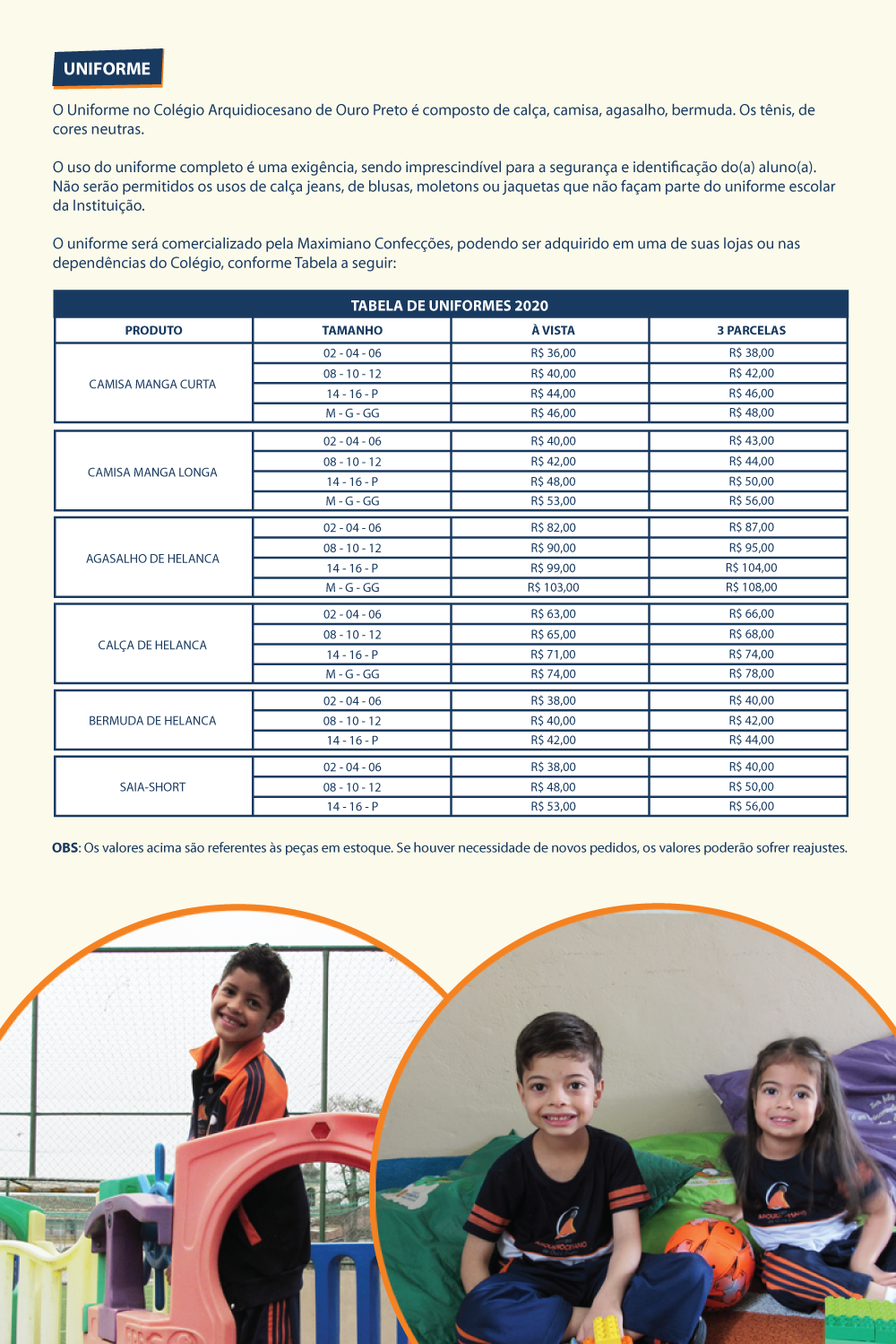 Colégio Arquidiocesano de Ouro Branco - INSCRIÇOES PARA NOVOS ALUNOS /2020  Período de Inscrições: 19/08/19 a 20/09/19 Horário: 07h às 17h Local:  Secretaria do Colégio Leia atentamente o edital. Para ter acesso